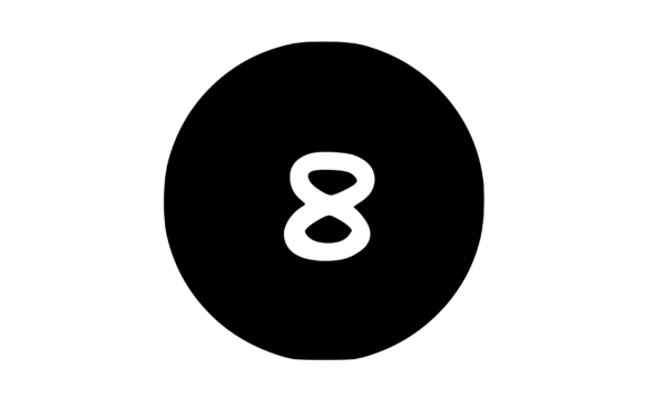 Circle Shape with Playful Mono 8: Graphics for Crafts
