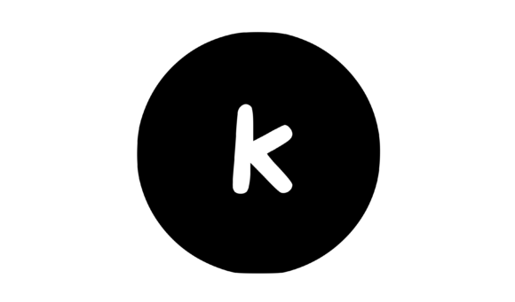 Circle Shape with Playful Mono K: Graphics for Crafts
