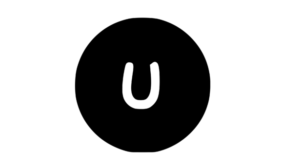 Circle Shape with Playful Mono U: Graphics for Crafts