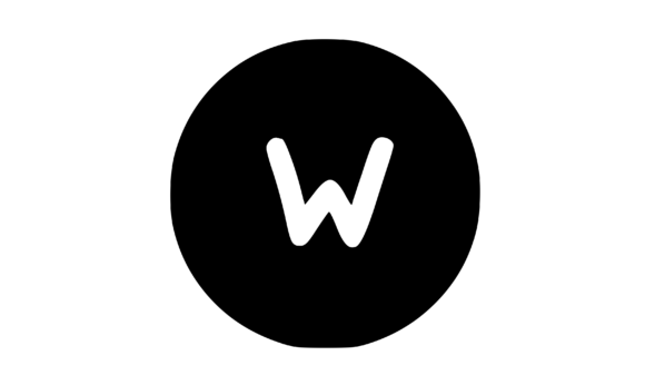 Circle Shape with Playful Mono W: Graphics for Crafts