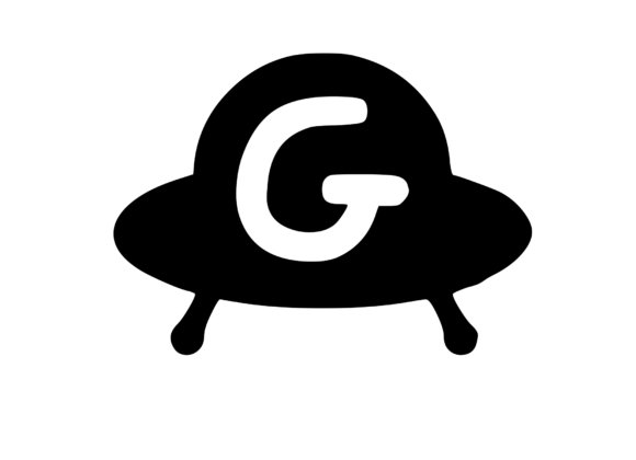 Cute Alien UFO Graphics for Playful Crafts