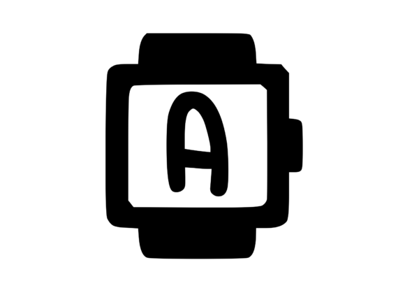 Smart Watch Graphics for Playful Crafts