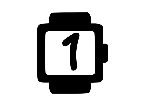 Smart Watch with Playful Mono 1: Graphics for Crafts