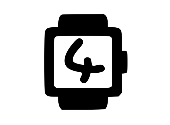 Smart Watch with Playful Mono 4: Graphics for Crafts