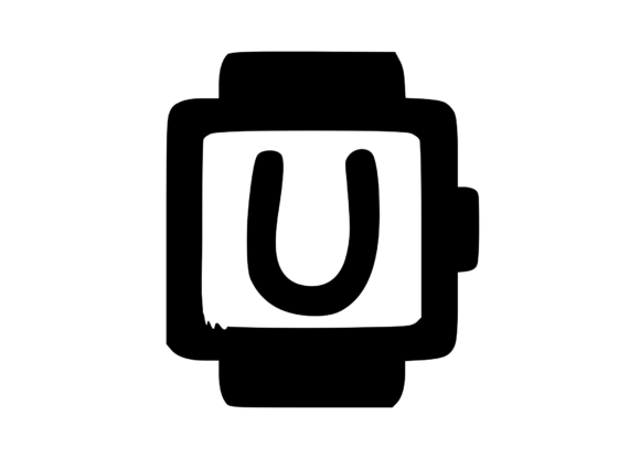 Smart Watch with Playful Mono U: Graphics for Crafts