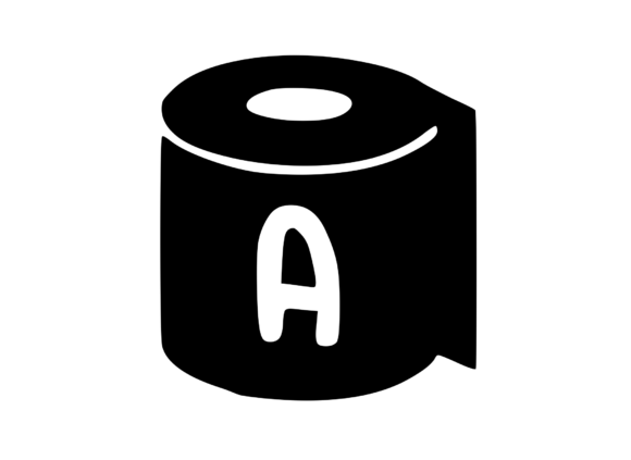 Toilet Paper Roll Graphics for Playful Crafts