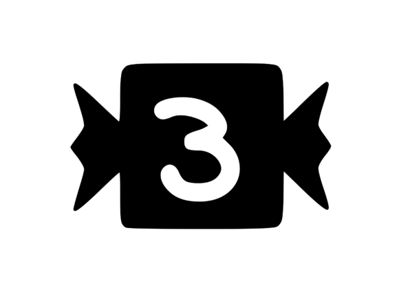 Wrapped Toffee with Playful Mono 3: Graphics for Crafts