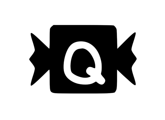Wrapped Toffee with Playful Mono Q: Graphics for Crafts